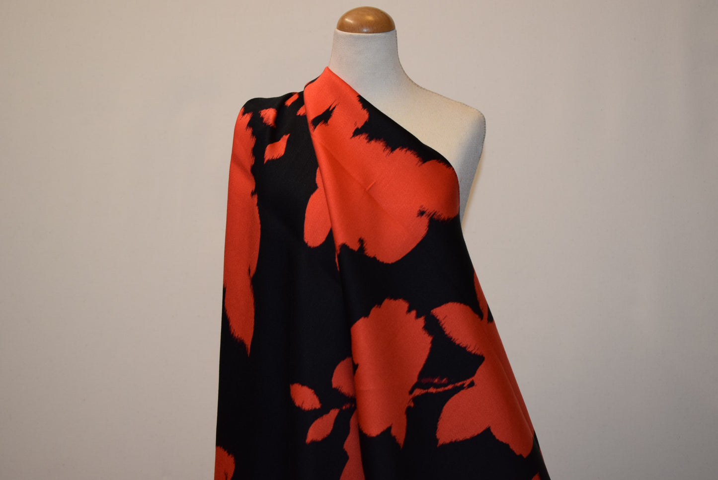 Red & Black Shadow Print