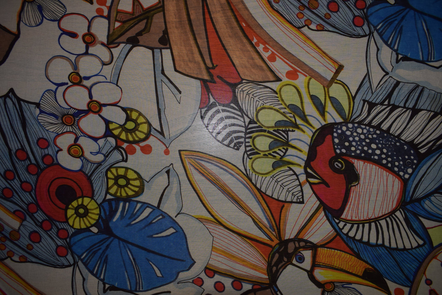 'Secret Toucan' Chiffon