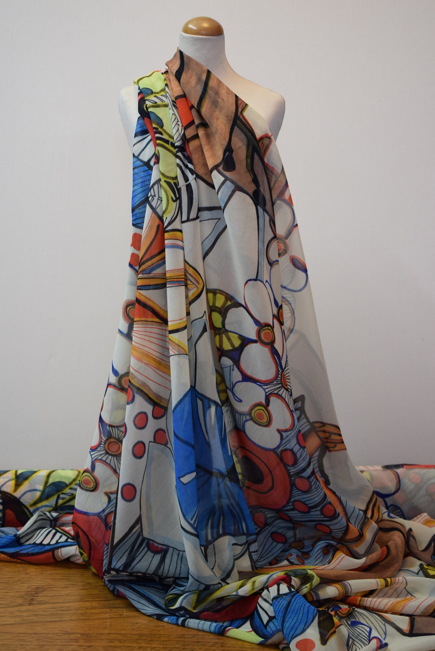 'Secret Toucan' Chiffon