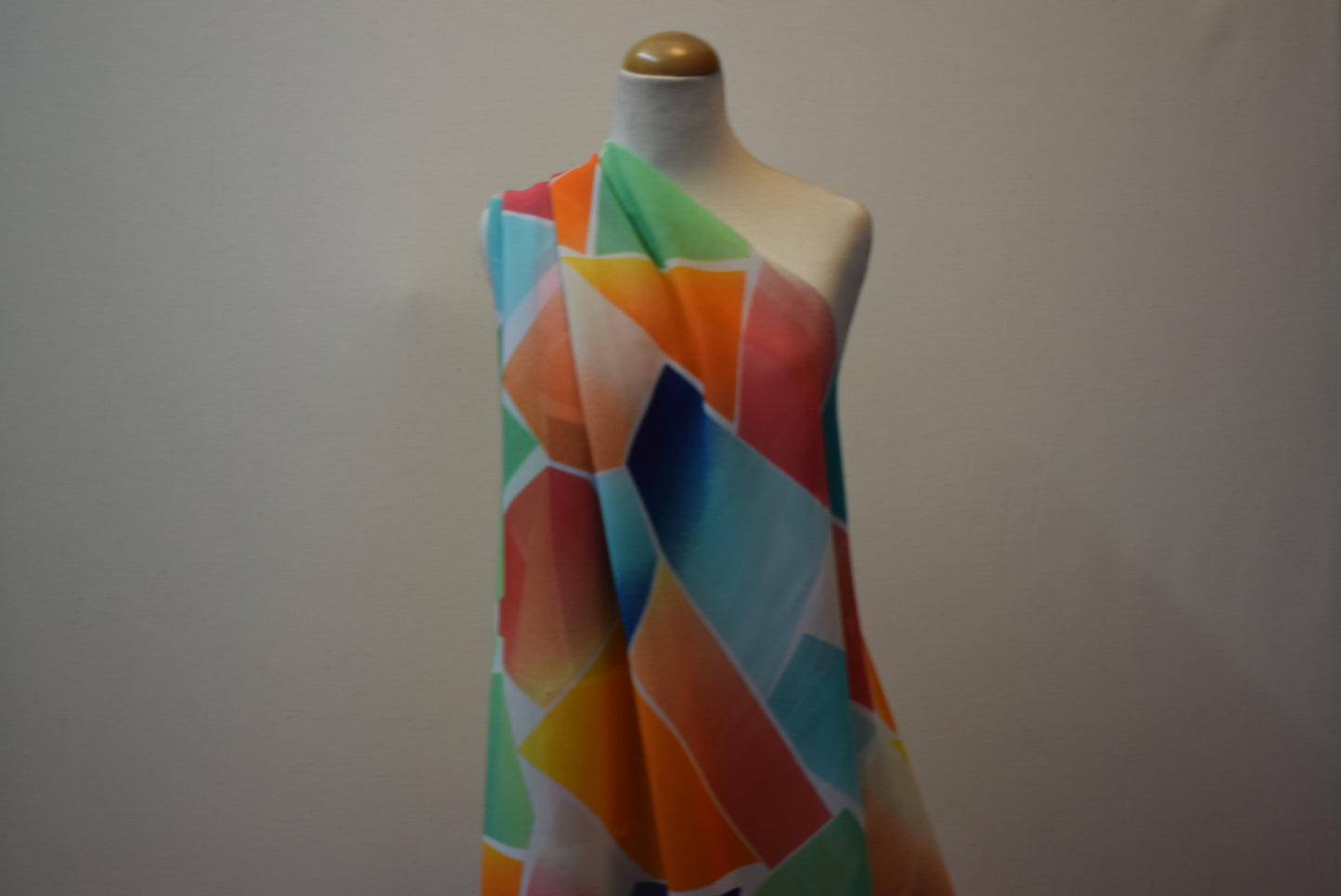 'Stained Glass' Georgette