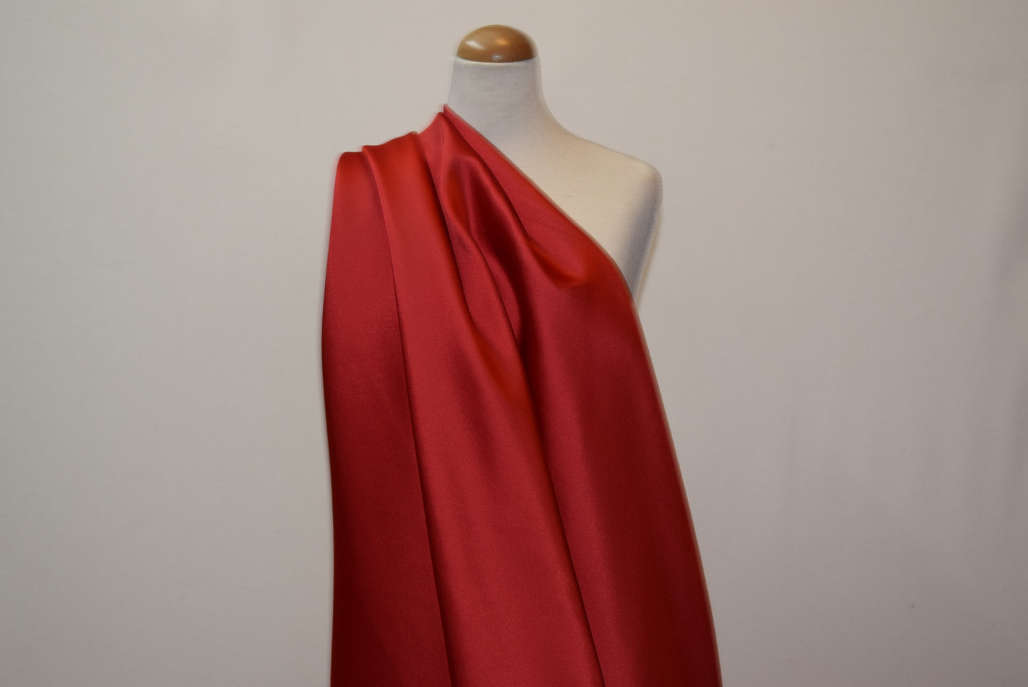 'Vienna' Stretch Satin - Royal
