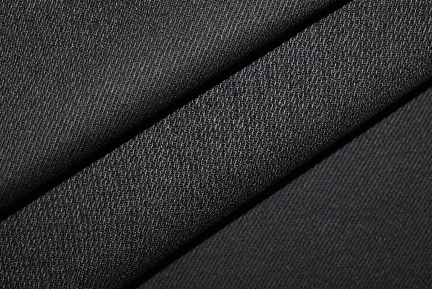 'Vincent' Black - Black Denim