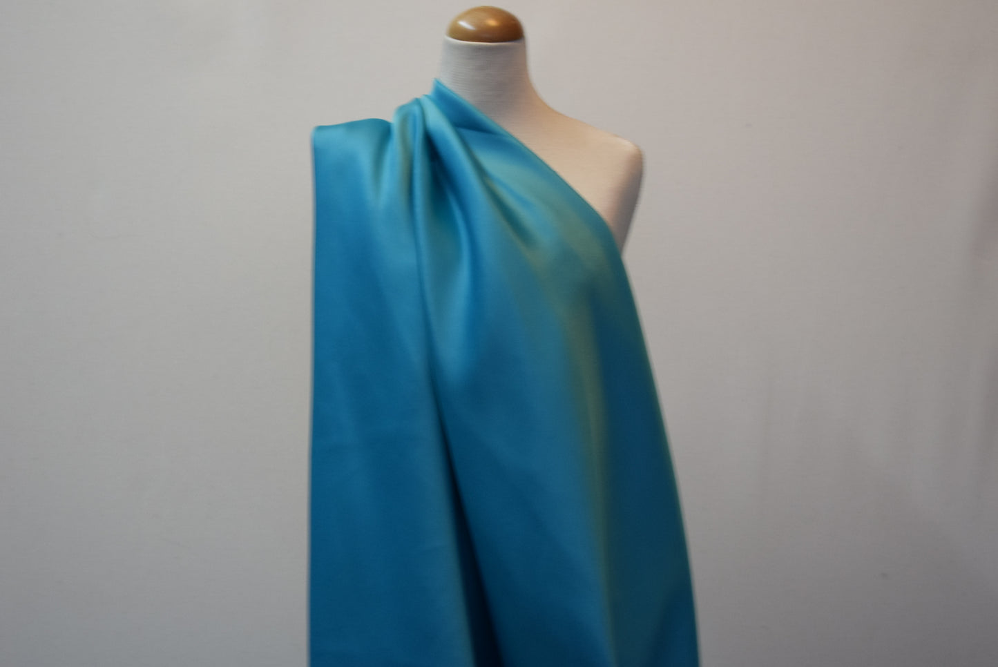 'Vienna' Stretch Satin - Royal