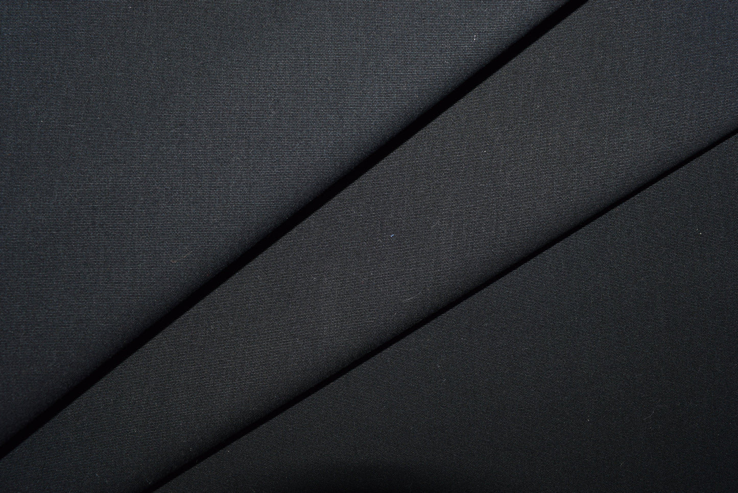 Black Showerproofed Poplin
