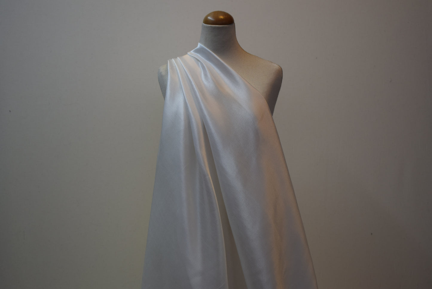 Ivory Satin Organza