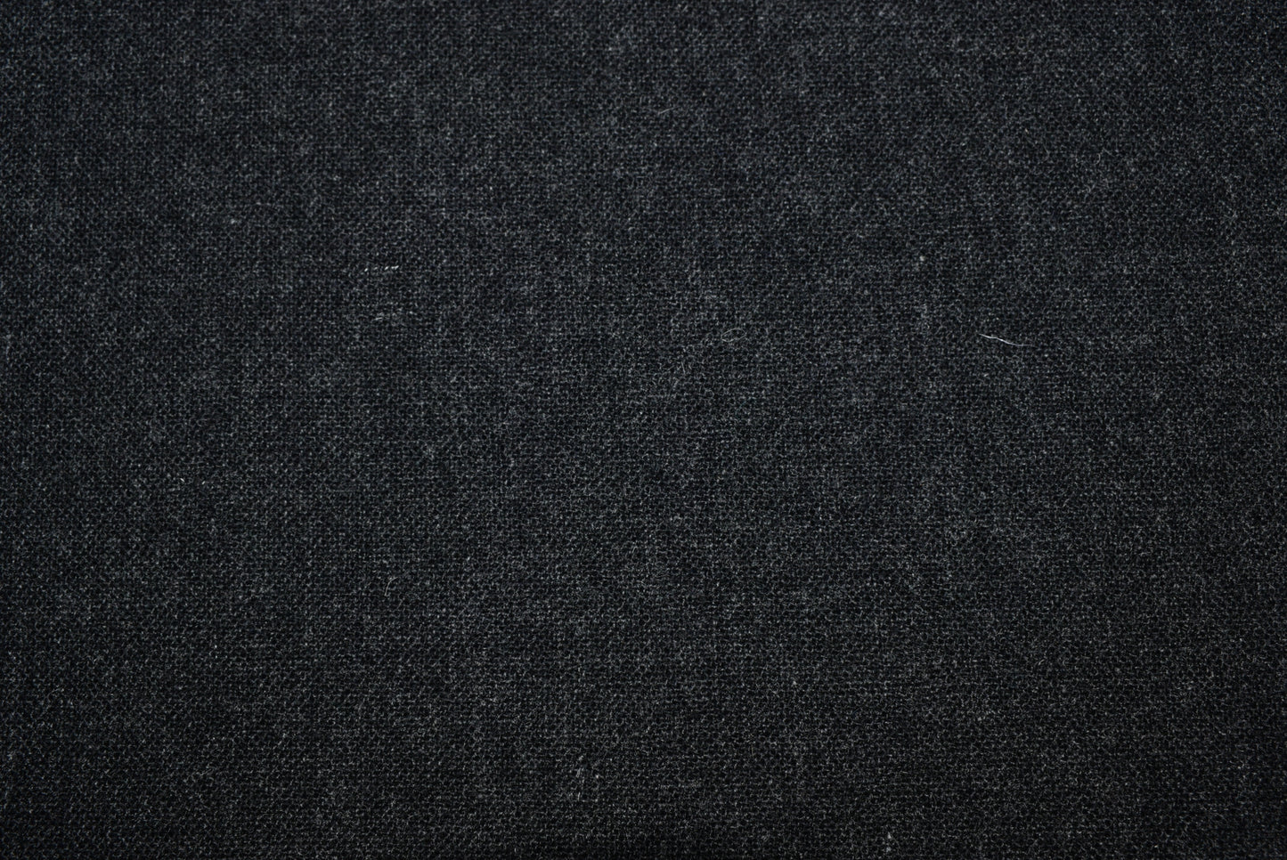 Dark Grey Hopsack Tweed