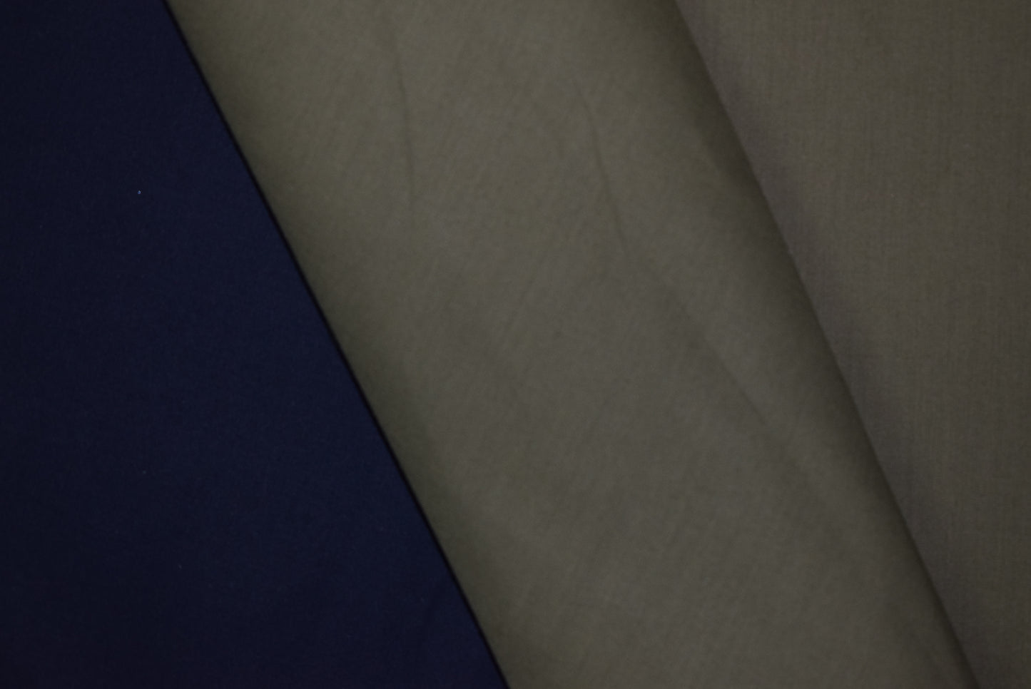 Sage/ Navy Showerproofed Poplin (70)