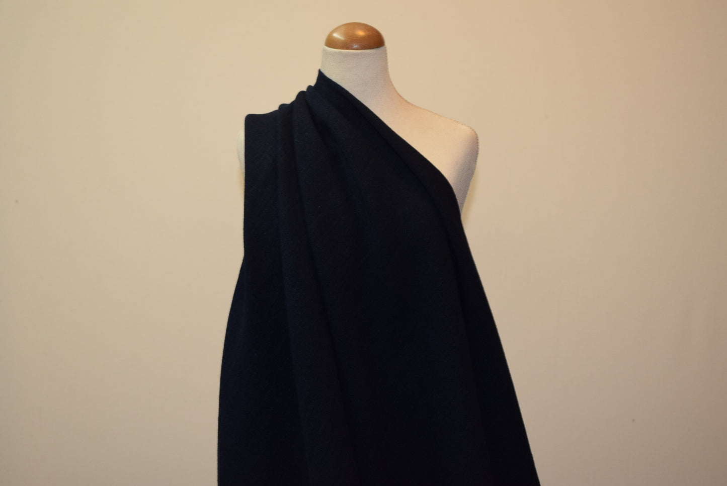 Navy Soft Linen-Look