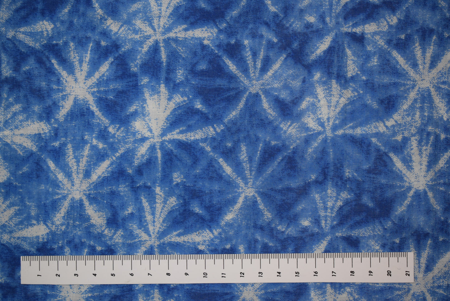 Blue Star Tie-Dye Slub Lawn