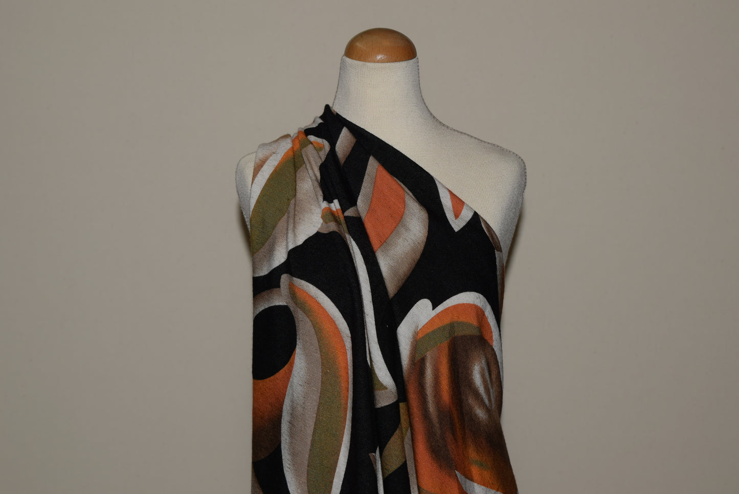 'Flavia' Jersey - Burnt Orange