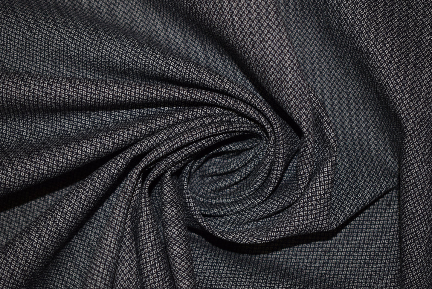 Diamond Jacquard - Navy