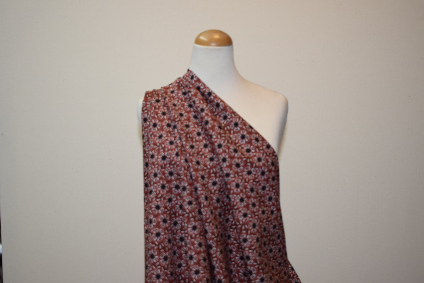 'Four Leaf' Digital Print - Cinnamon