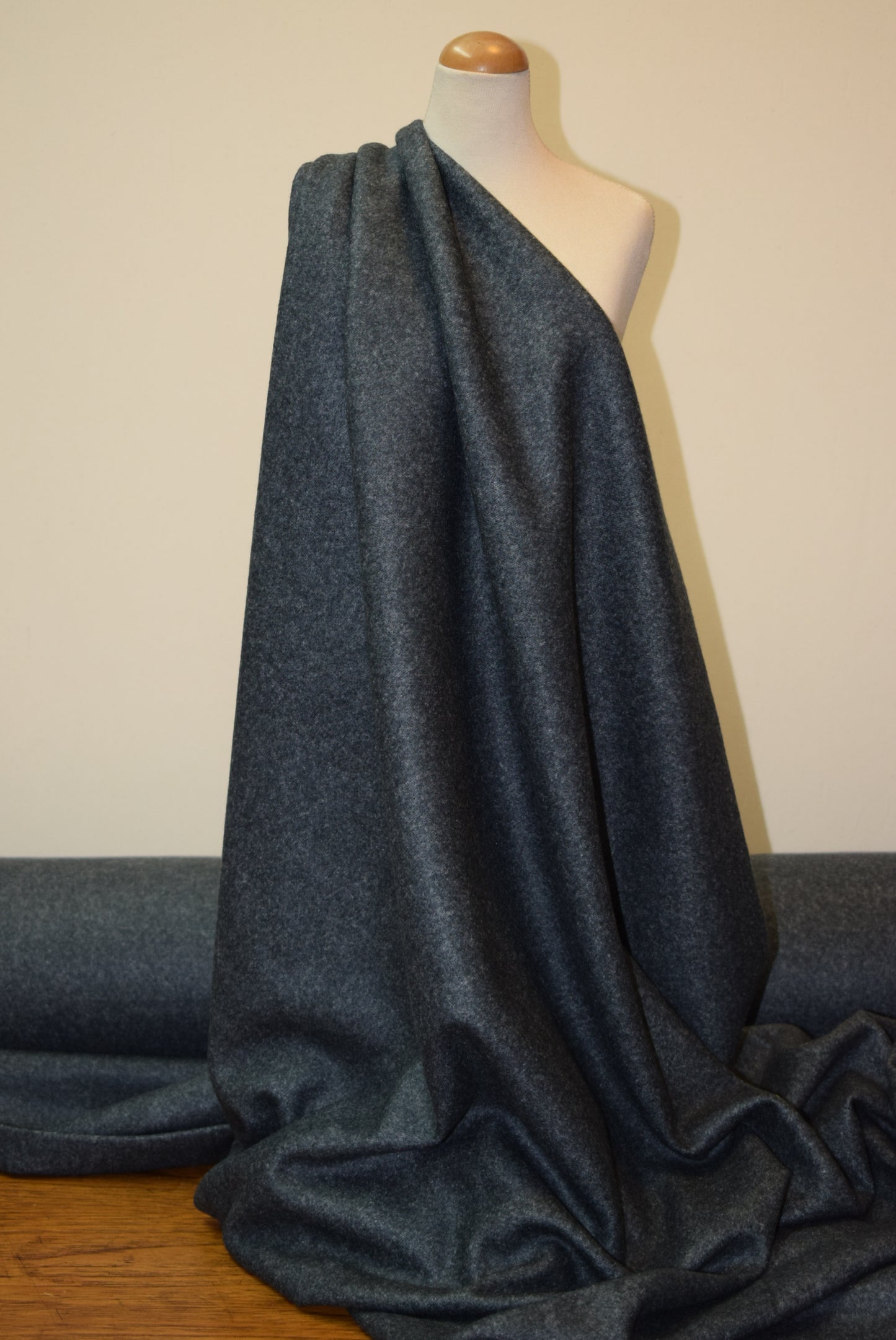 'Masha' Brushed Jersey - Steel