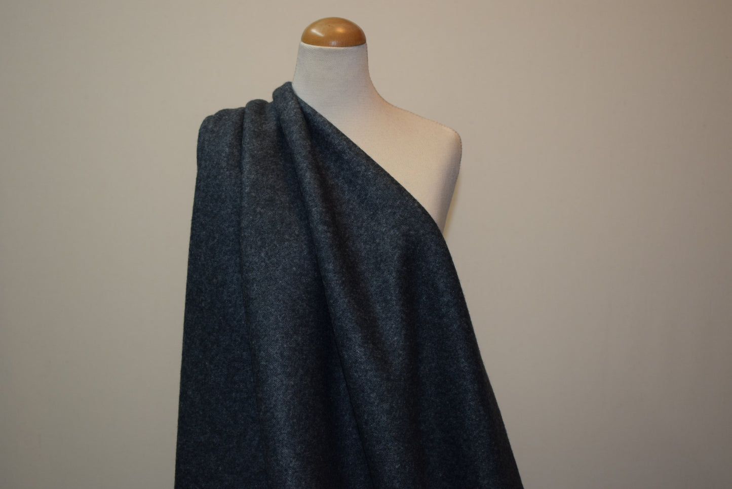 'Masha' Brushed Jersey - Steel