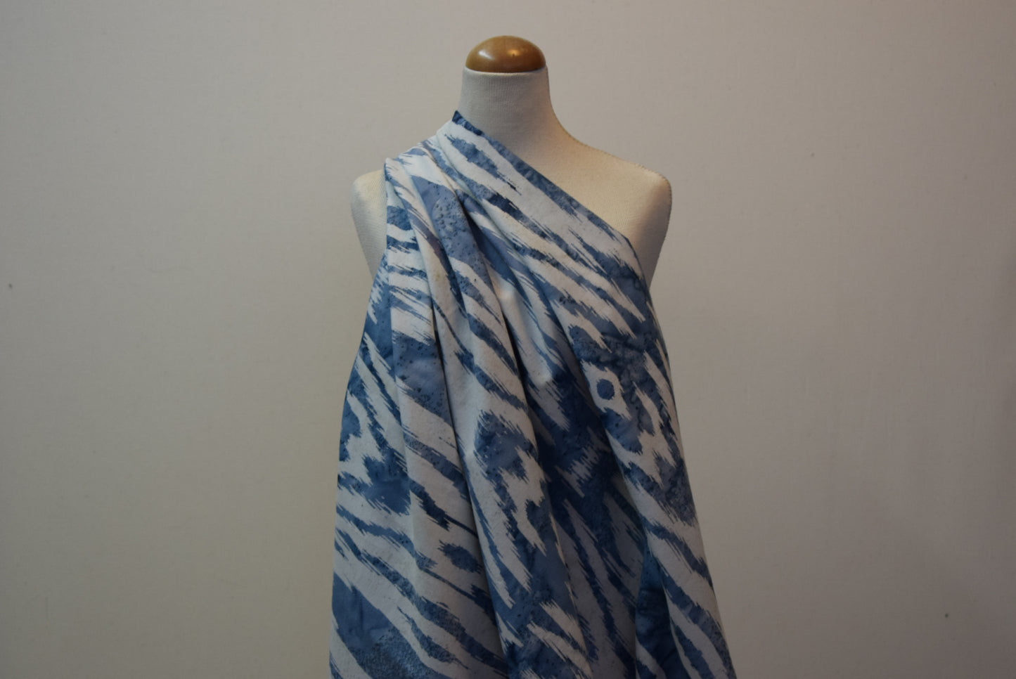 'Ikat' Batik - Blue