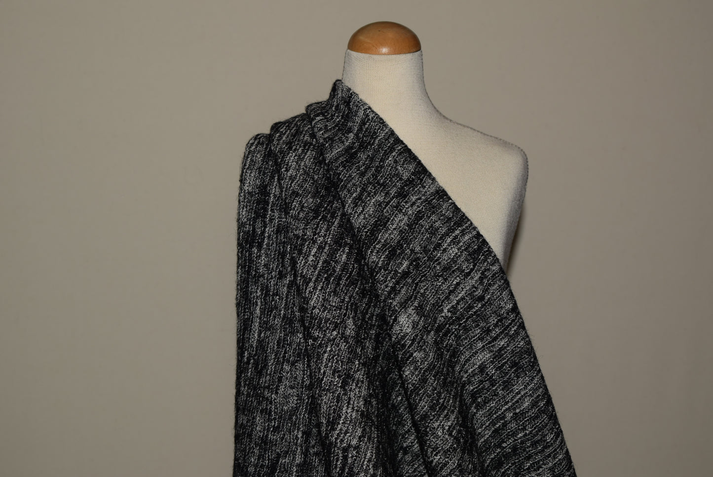 Black & White Random Knit