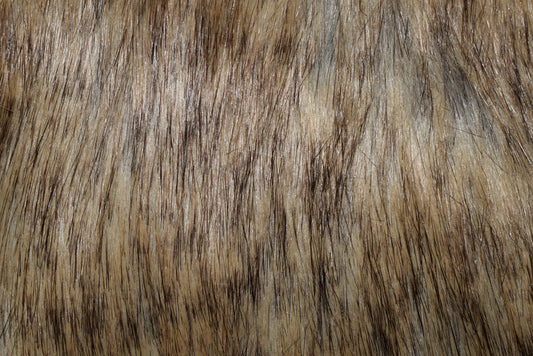 Luxury Faux Fur Strip - 'Wolf'