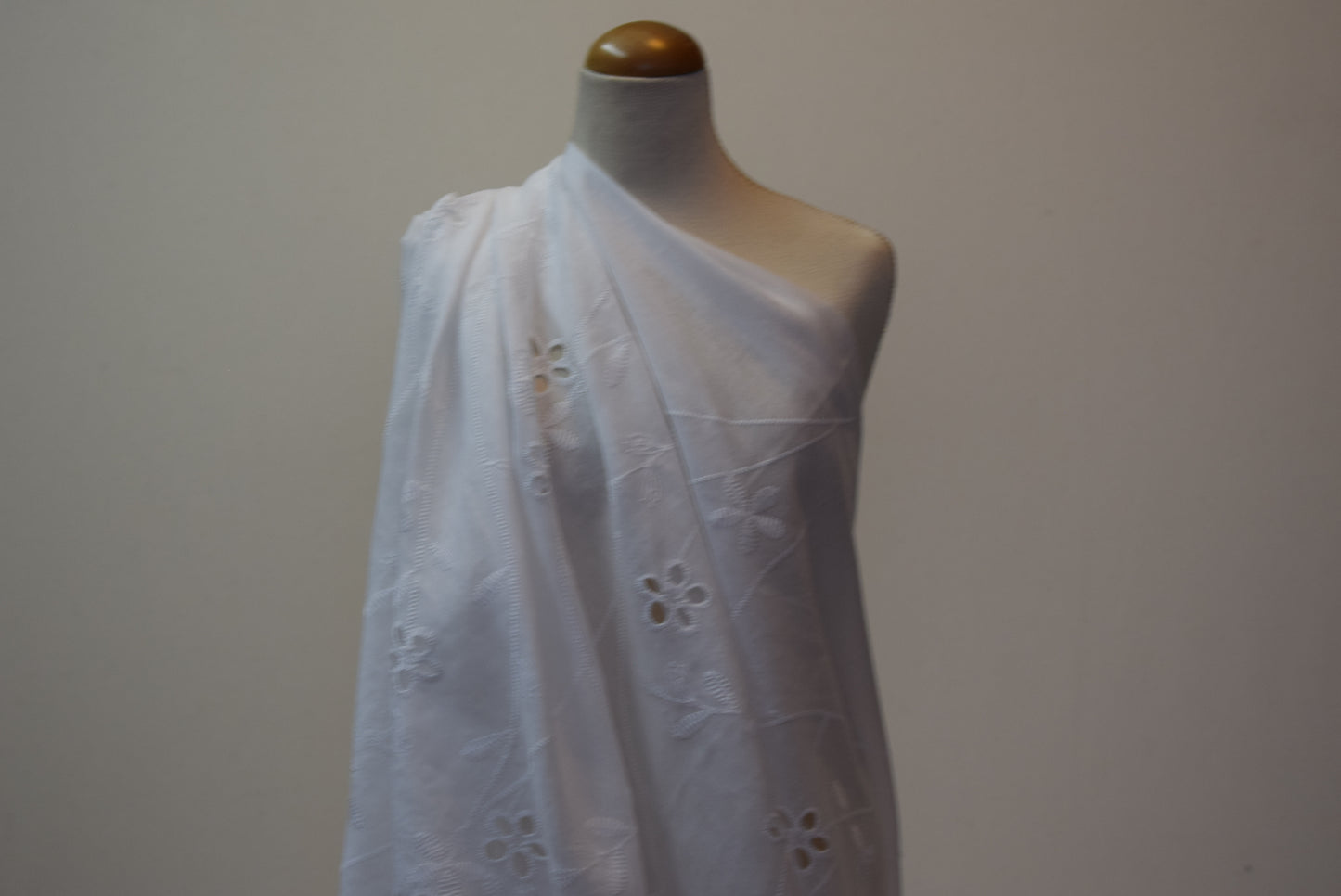 'Andrea' Eyelet Embroidered Lawn