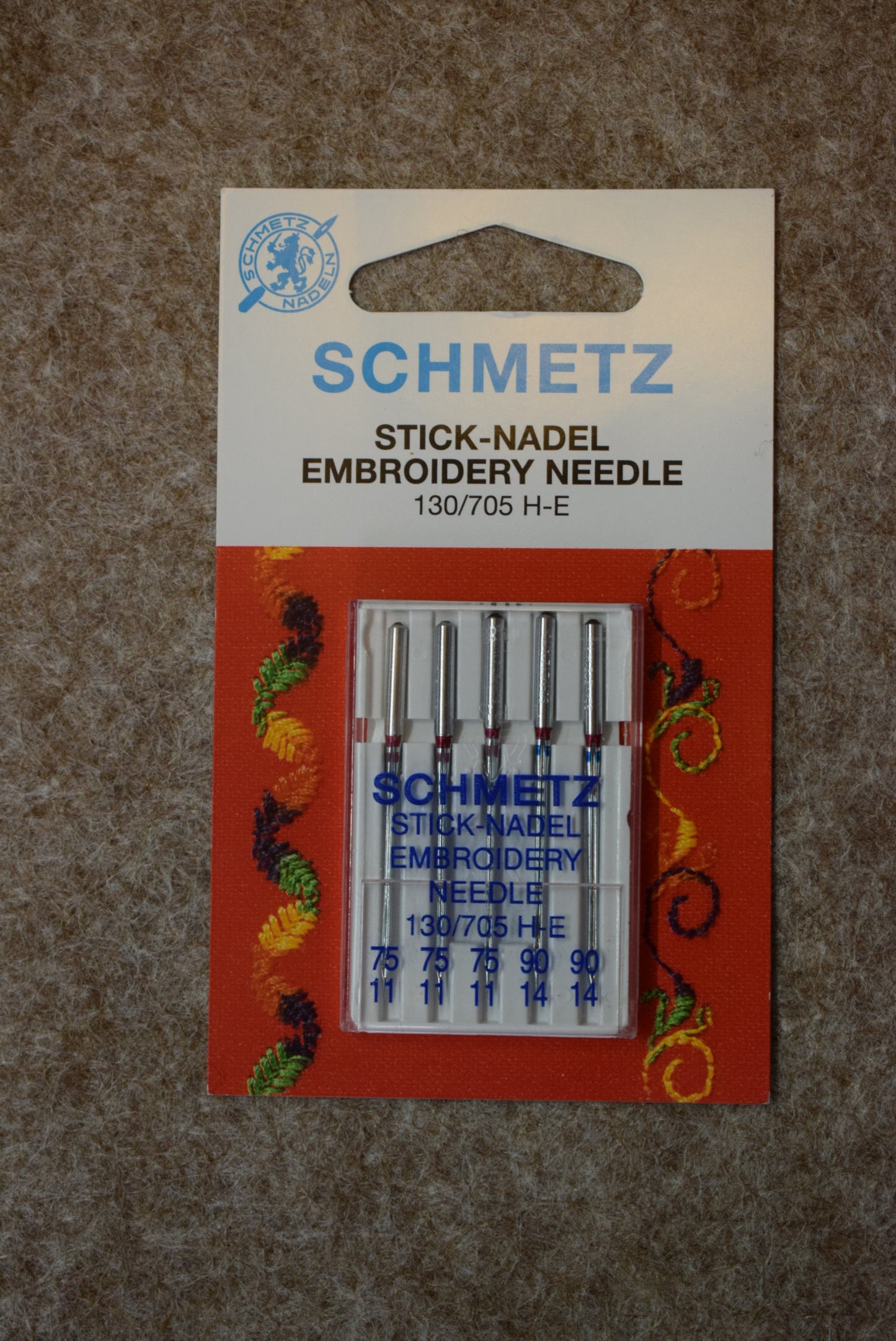Schmetz Embroidery Sewing Machine Needle