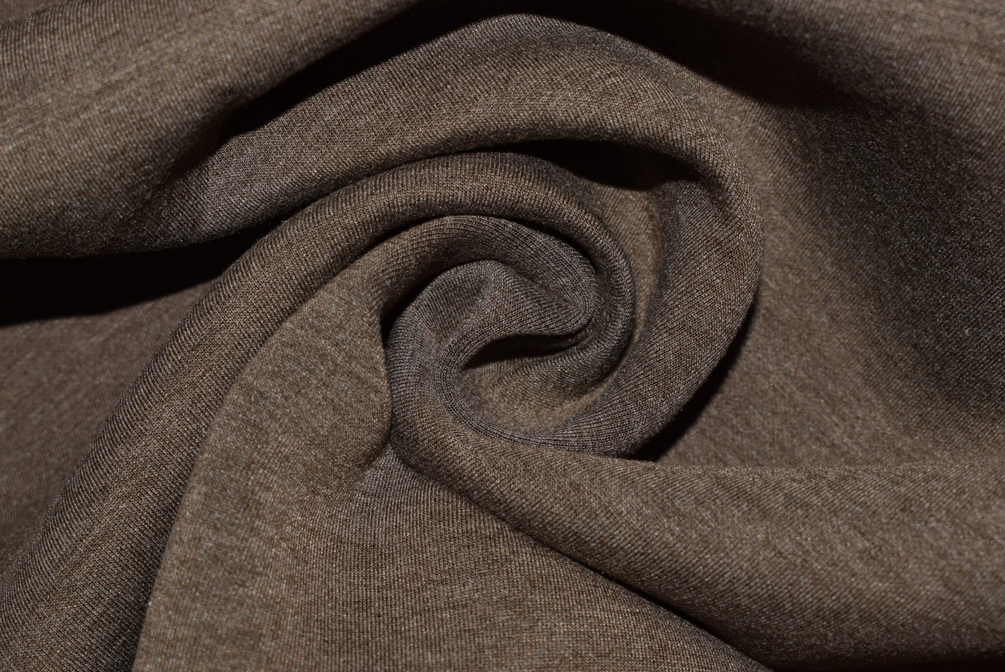 Foam Bonded Reversible Jersey - Brown