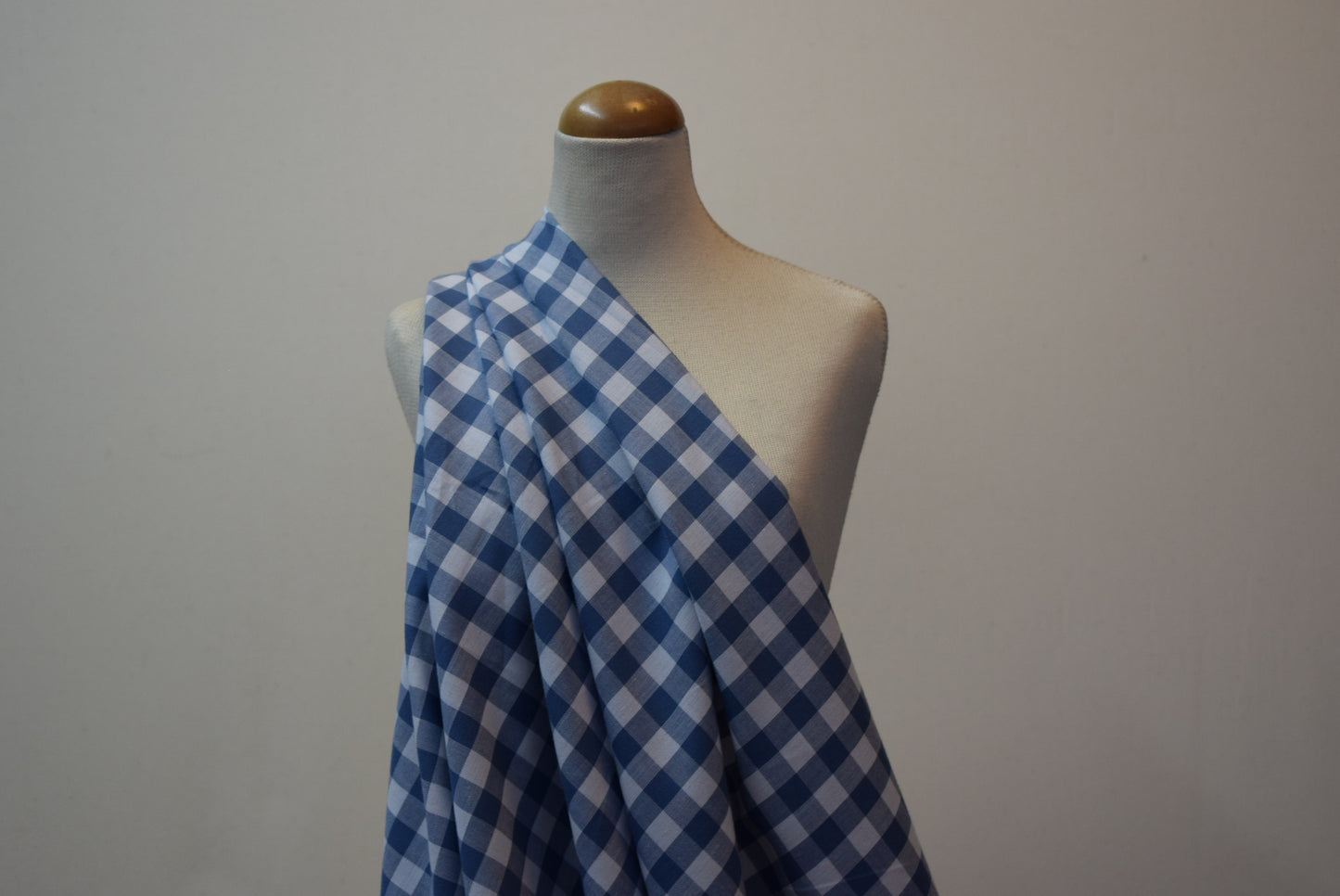 Yarn Dyed 1cm Gingham - Ochre