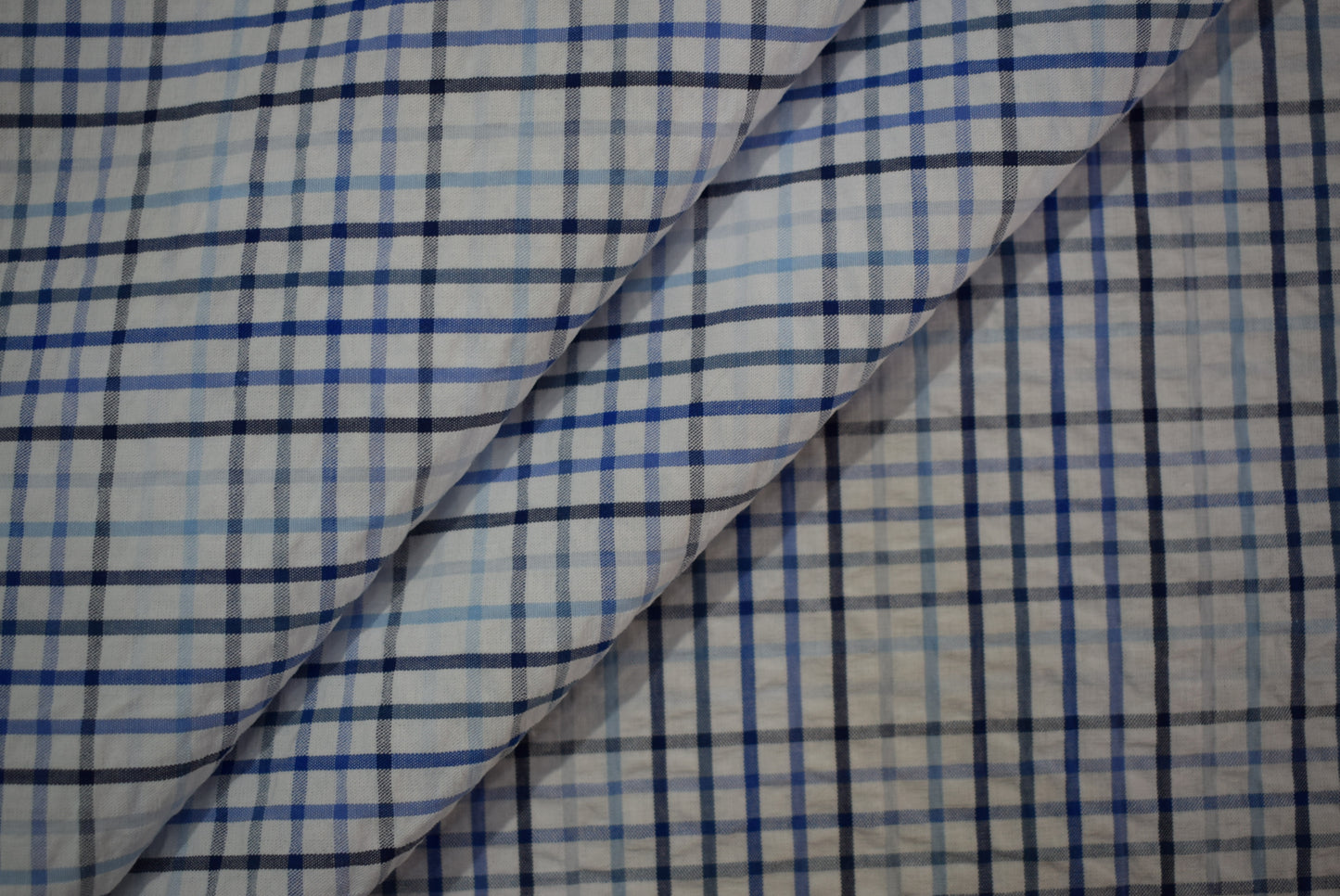 'Positano' Seersucker Check