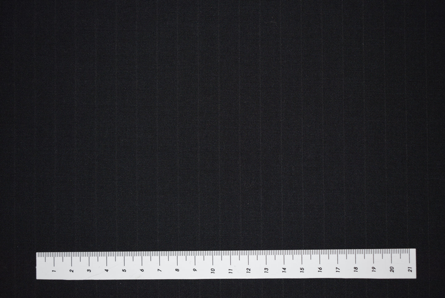 Dark Navy Pinstripe Challis