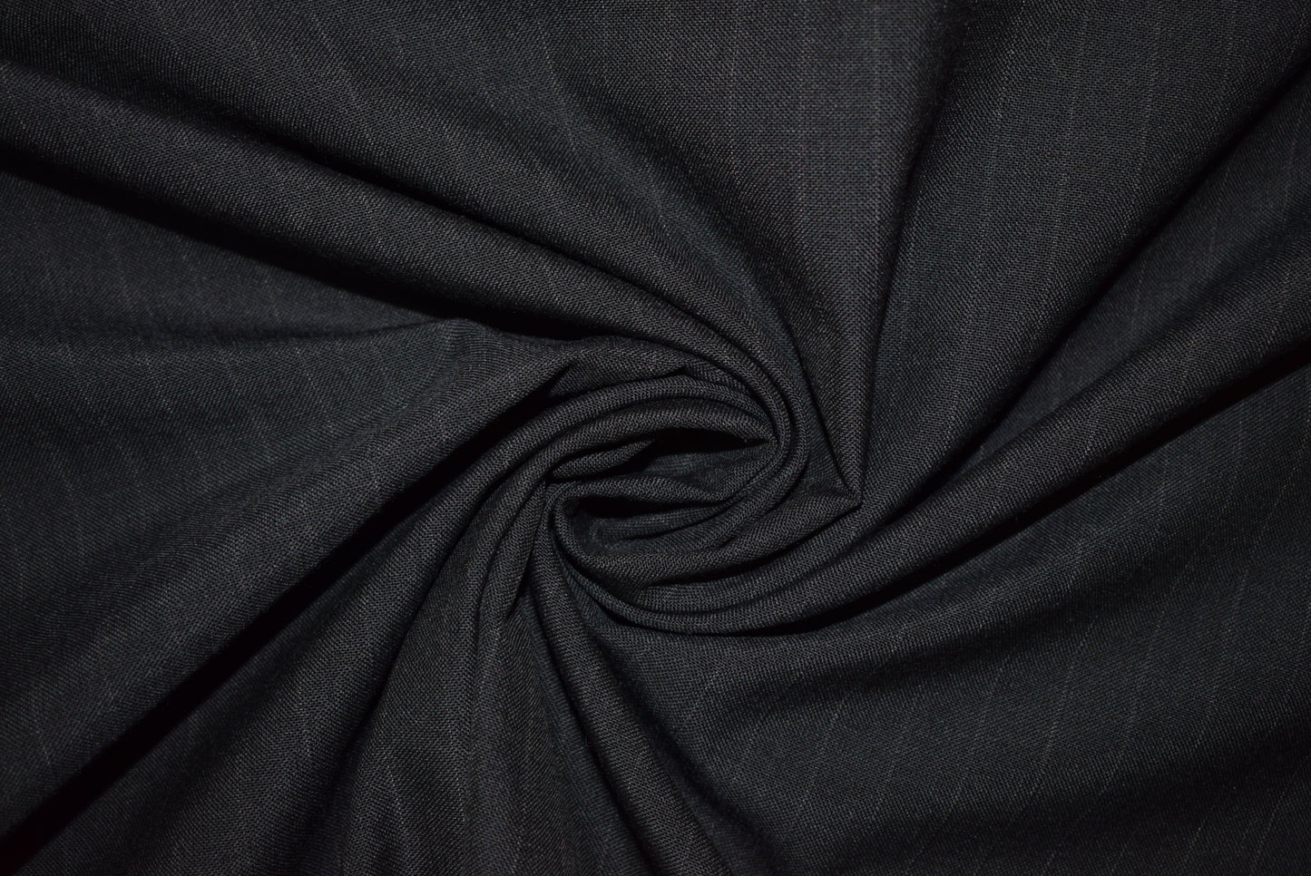 Dark Navy Pinstripe Challis