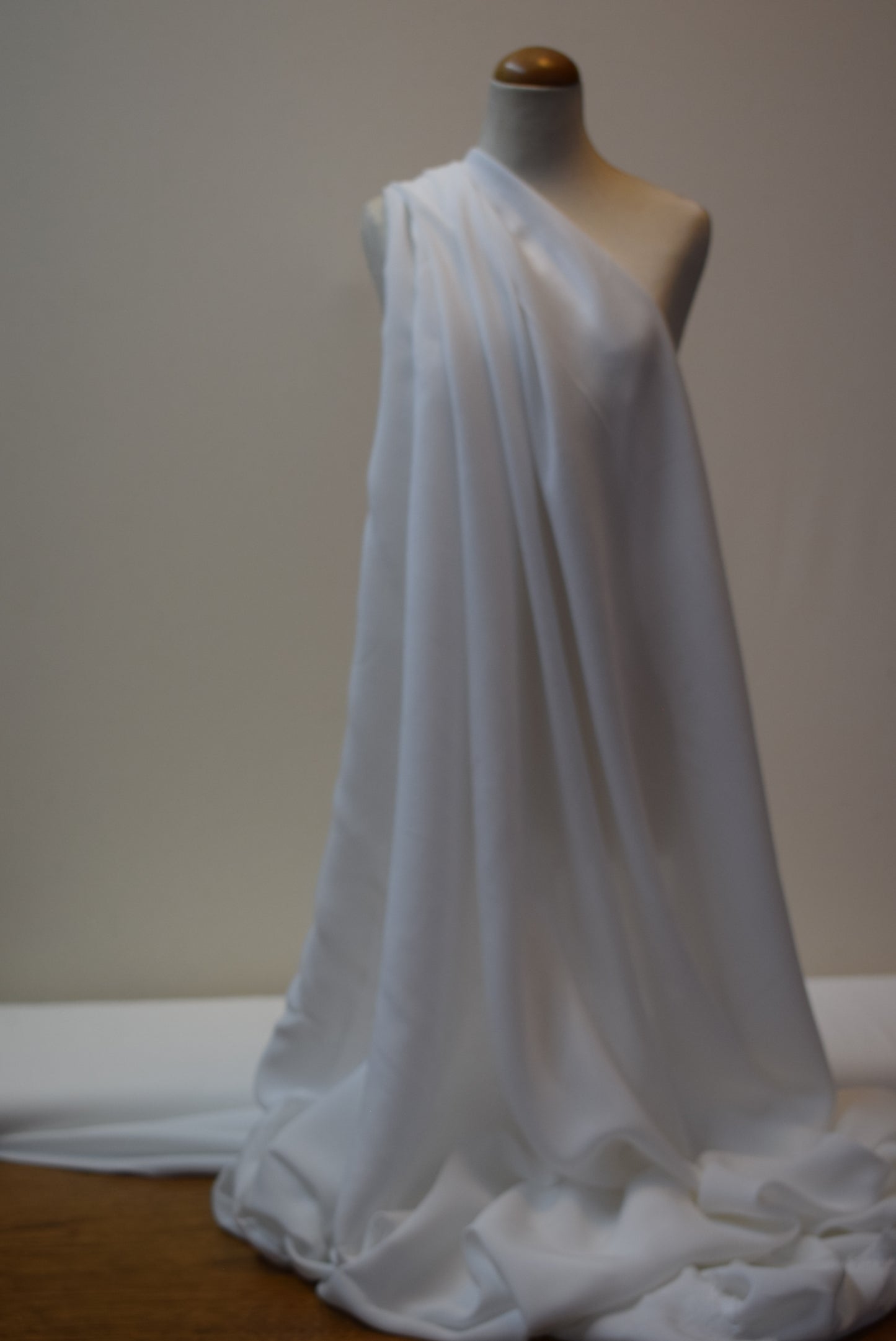 Ivory Viscose Lawn