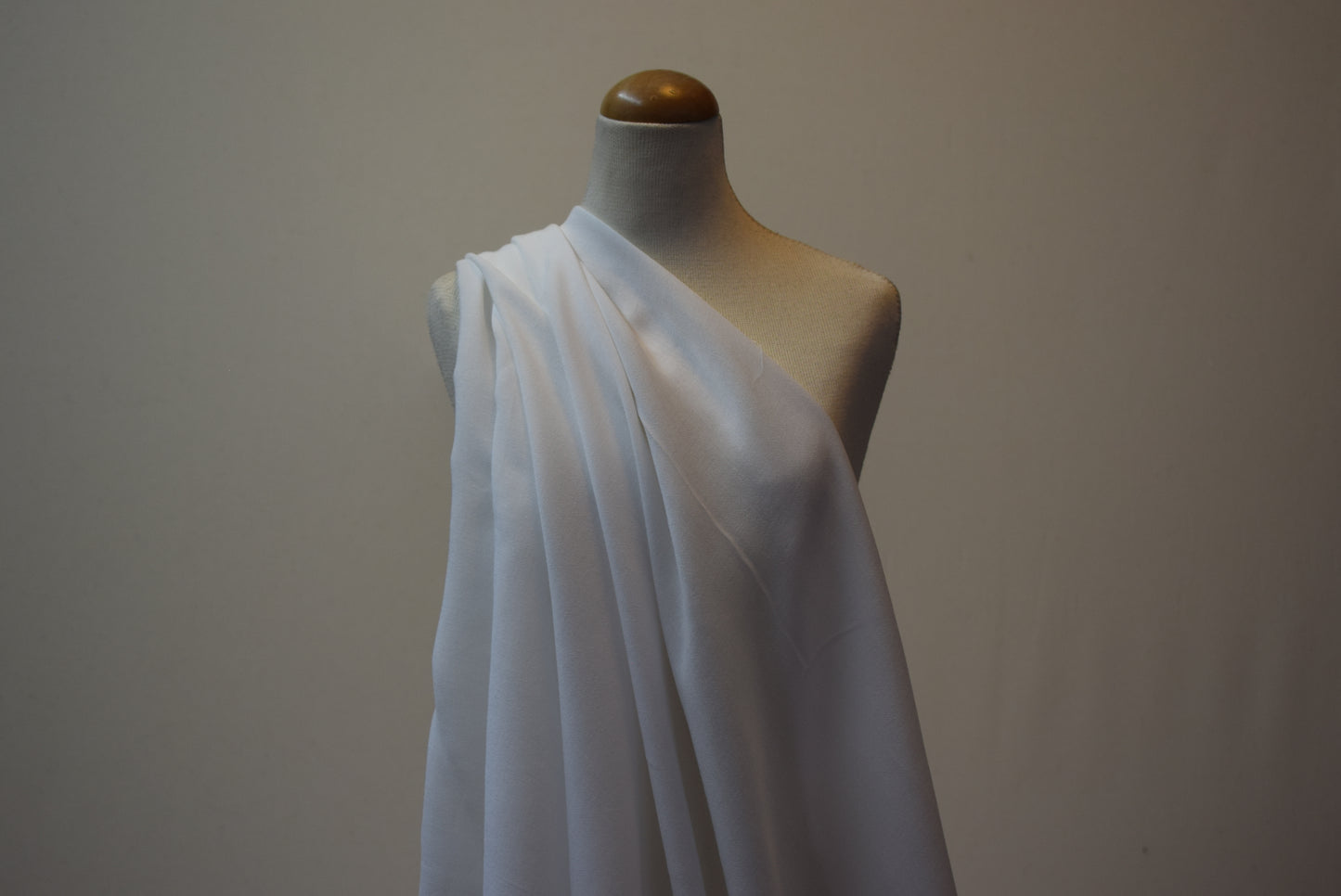Ivory Viscose Lawn