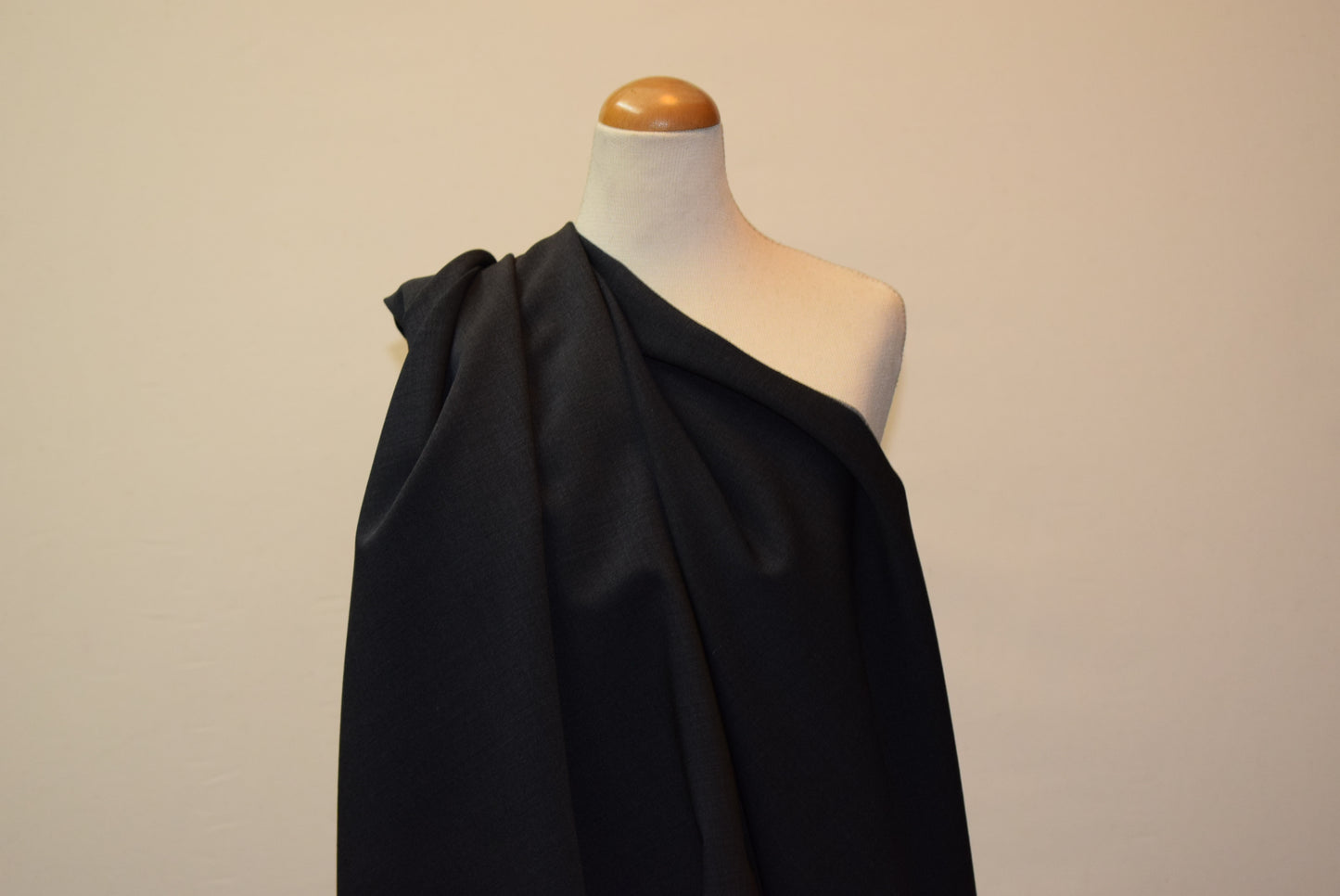 Dark Grey Panama Suiting