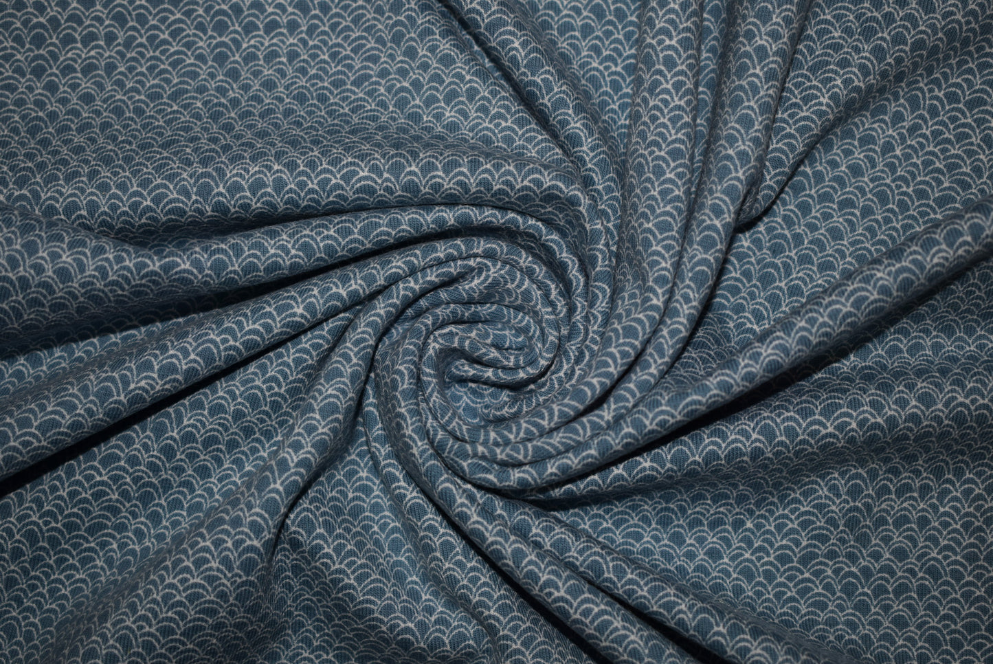 'Scallops' Jersey - Blue