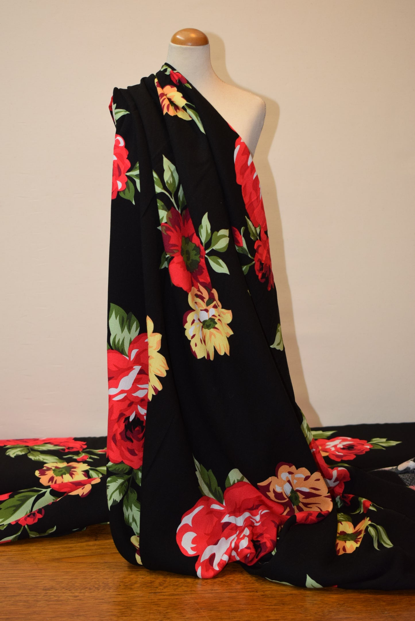 'Gina' Viscose Crepe