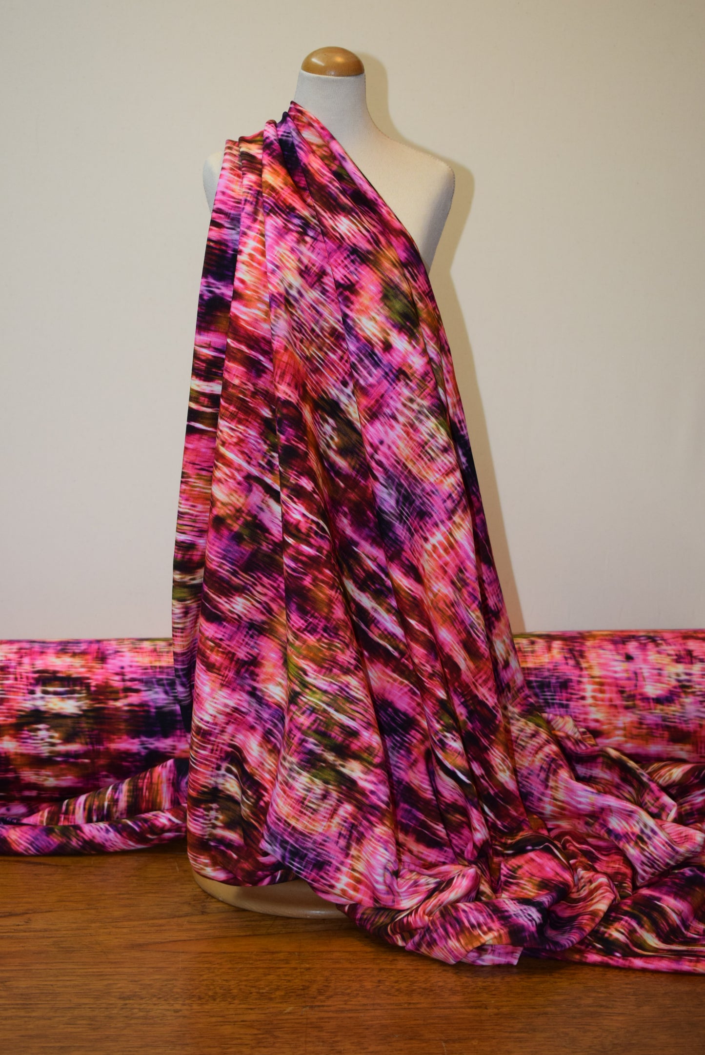 Random 'Tie Dye' Loop-Back Jersey