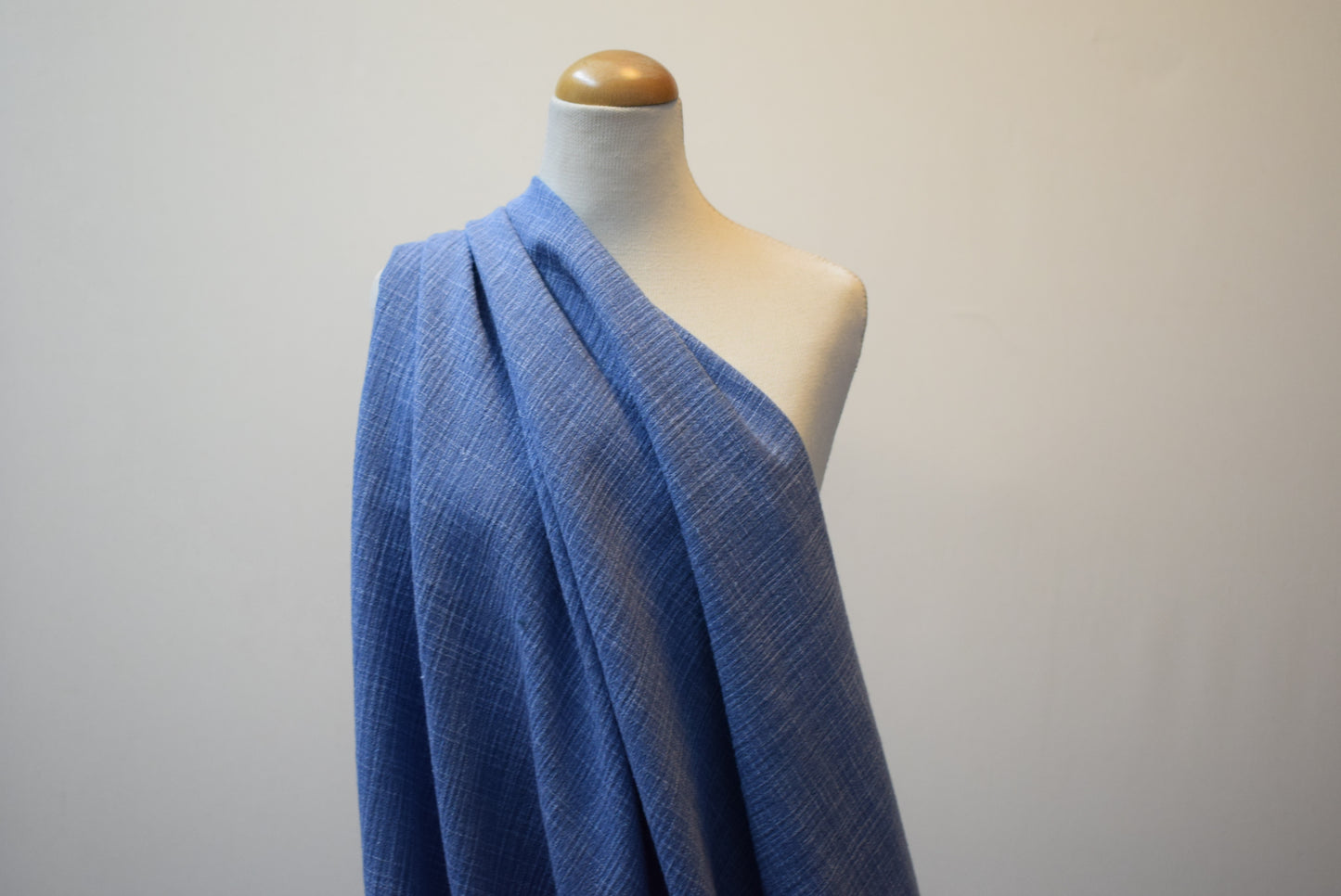 'Fesco' Linen Look - Denim