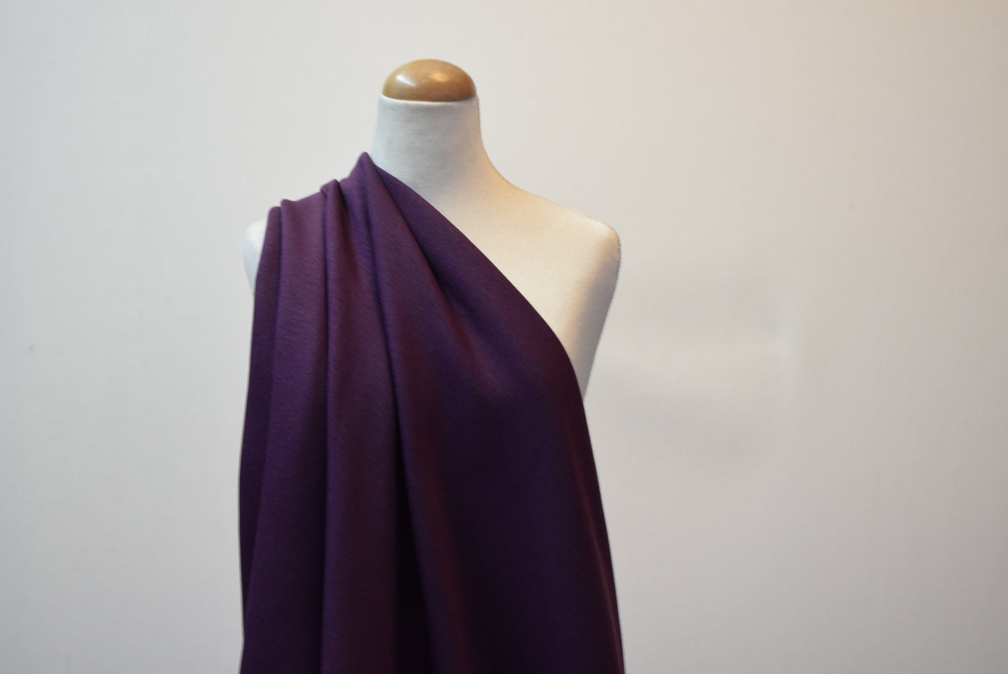 Loopbacked Jersey - Plum