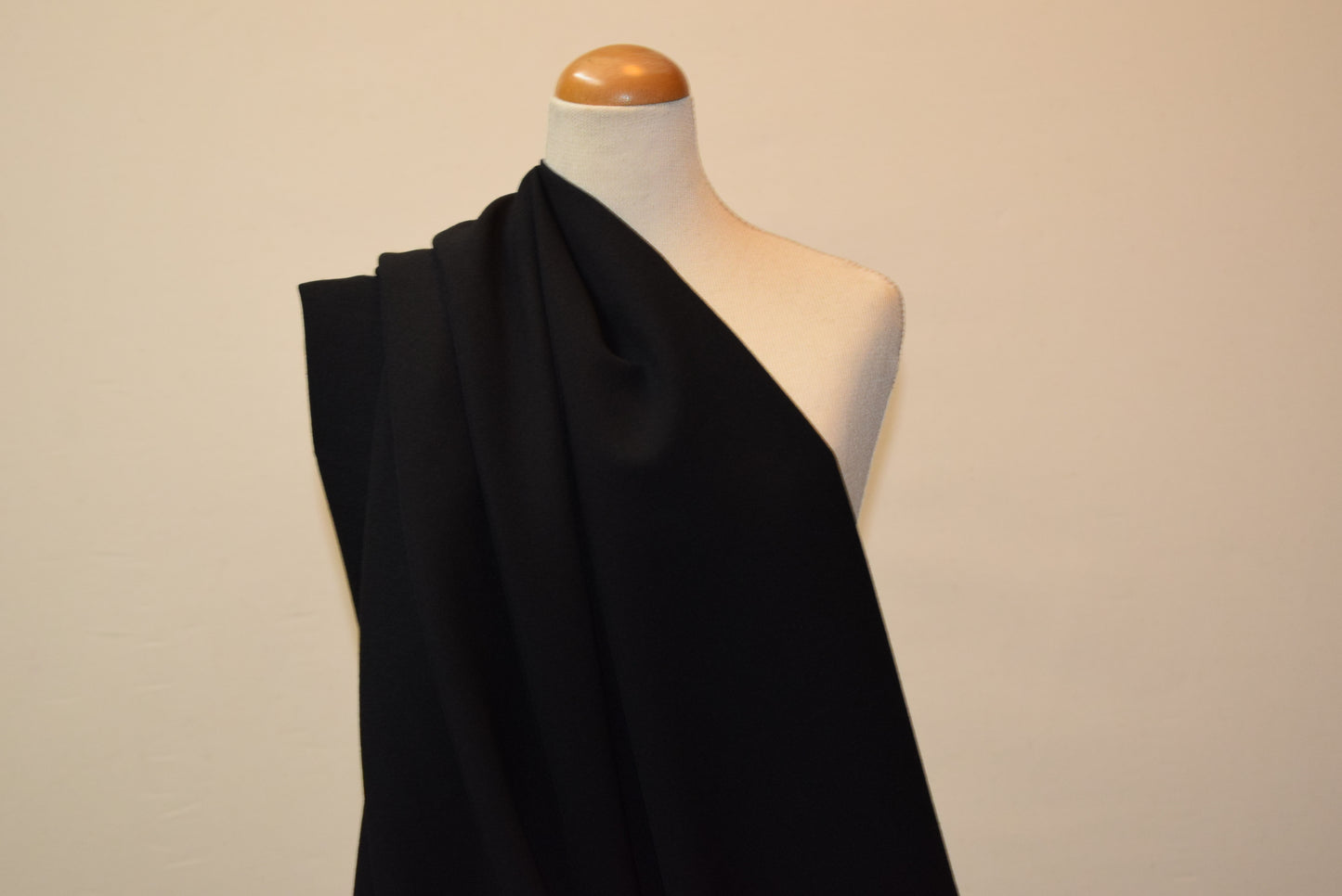 Lightweight Stretch Twill - Black