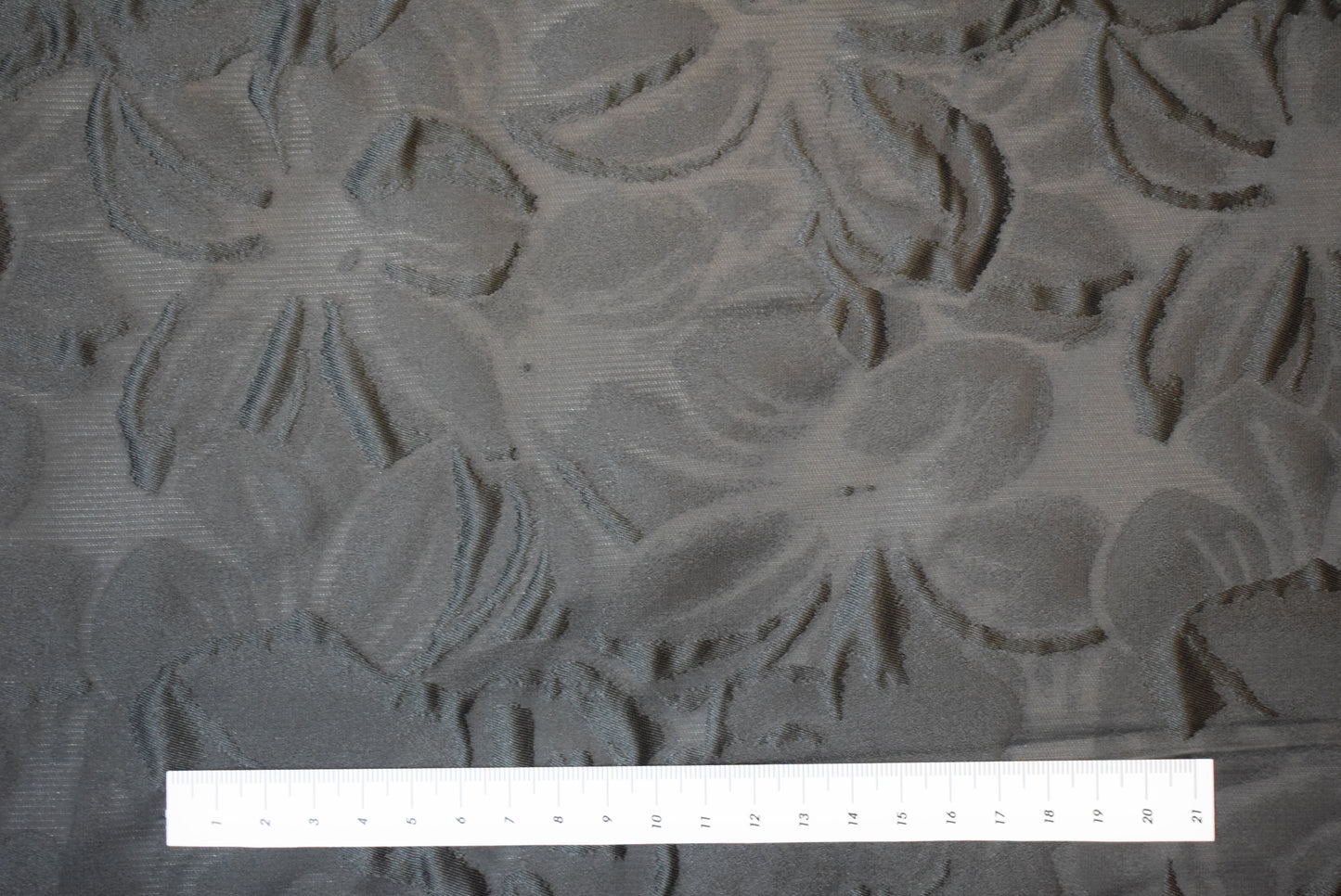 Black Embossed Brocade