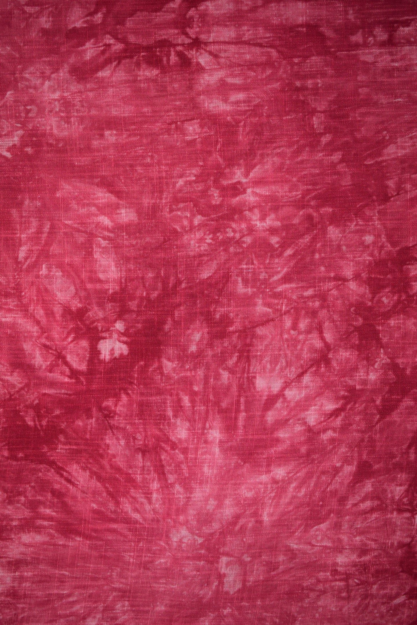 Tie-dye Linen Look - Raspberry