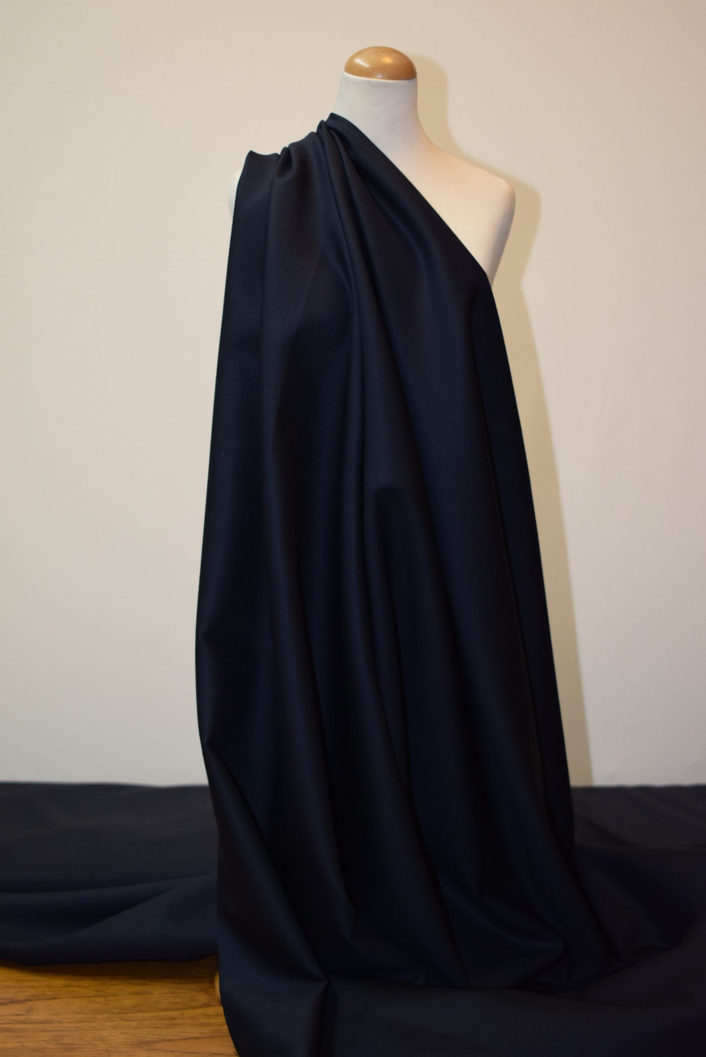 Superfine Navy Gaberdine
