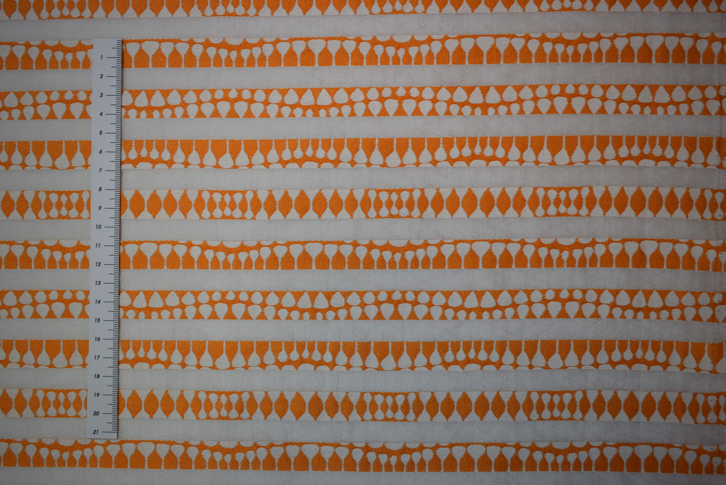 Amber Jacquard Organza