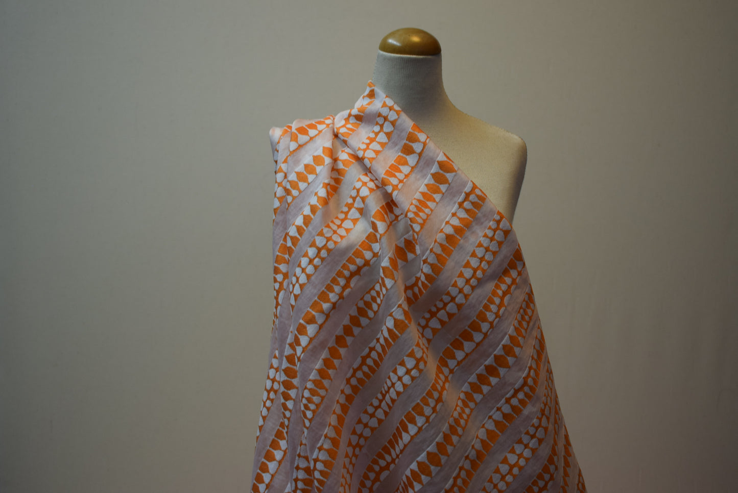 Amber Jacquard Organza