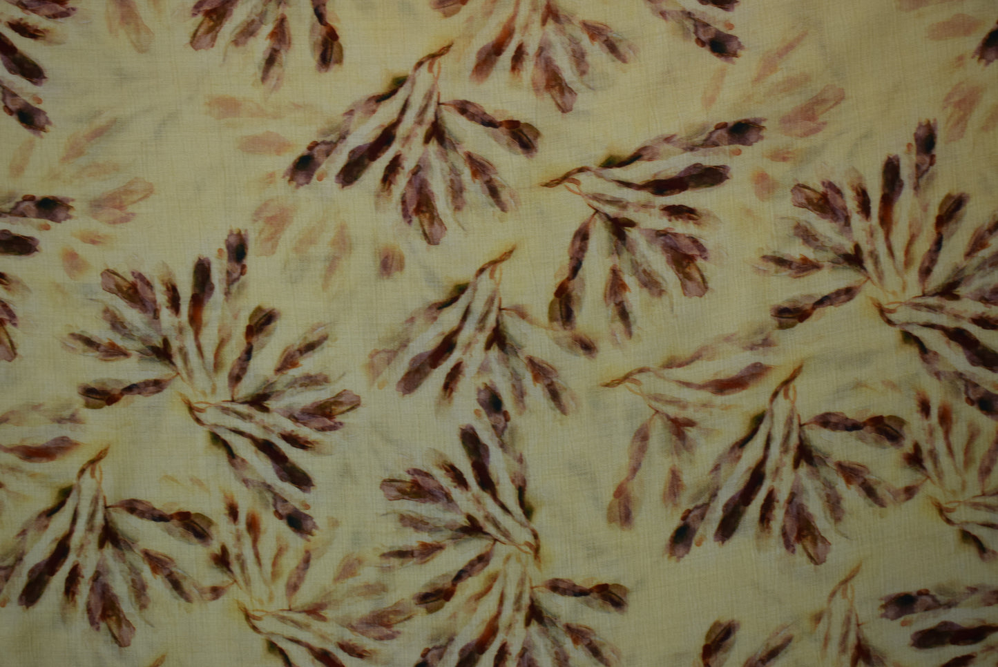 'Rimini' Crinkle Crépe - Blue
