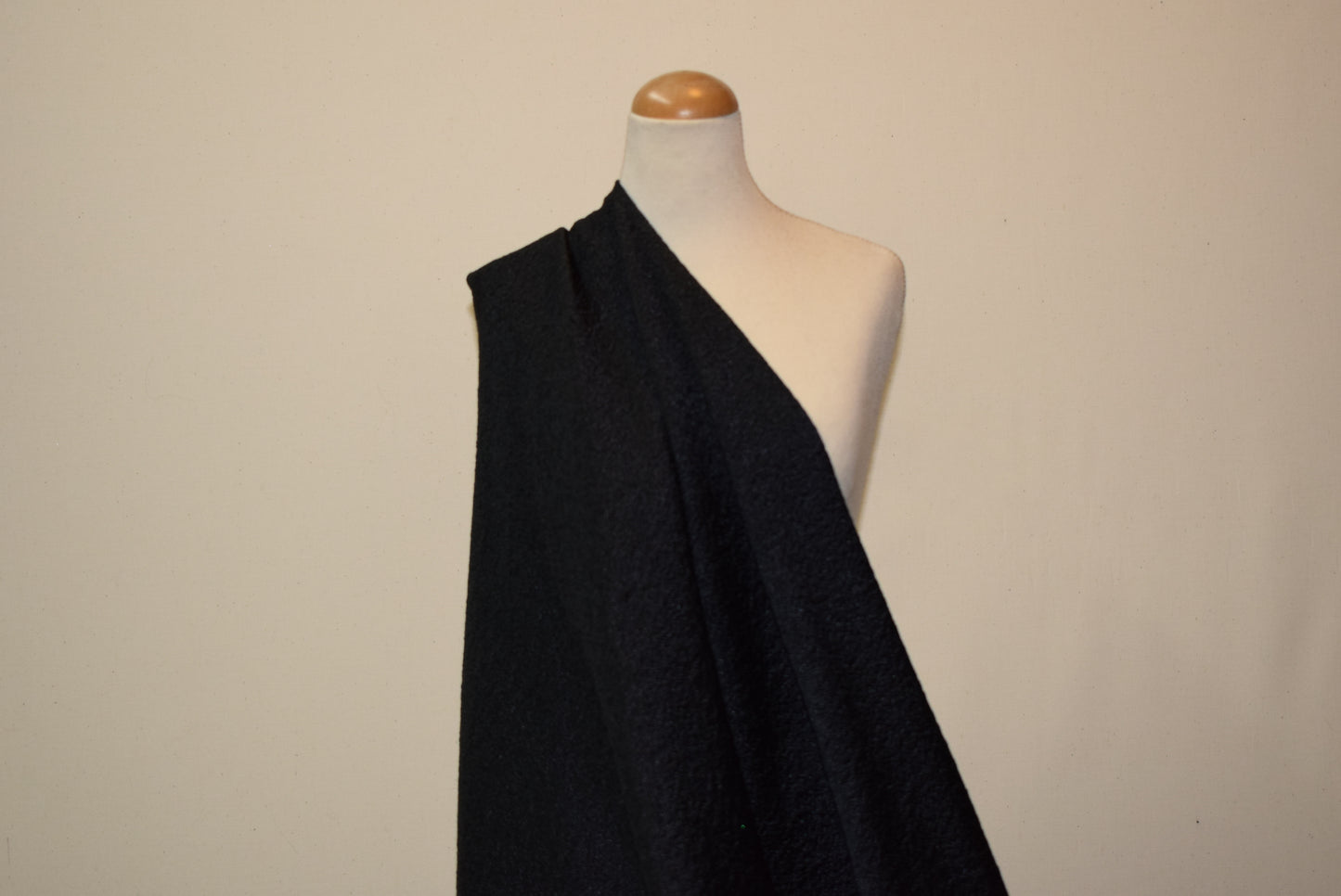 Dark Grey Cloqué