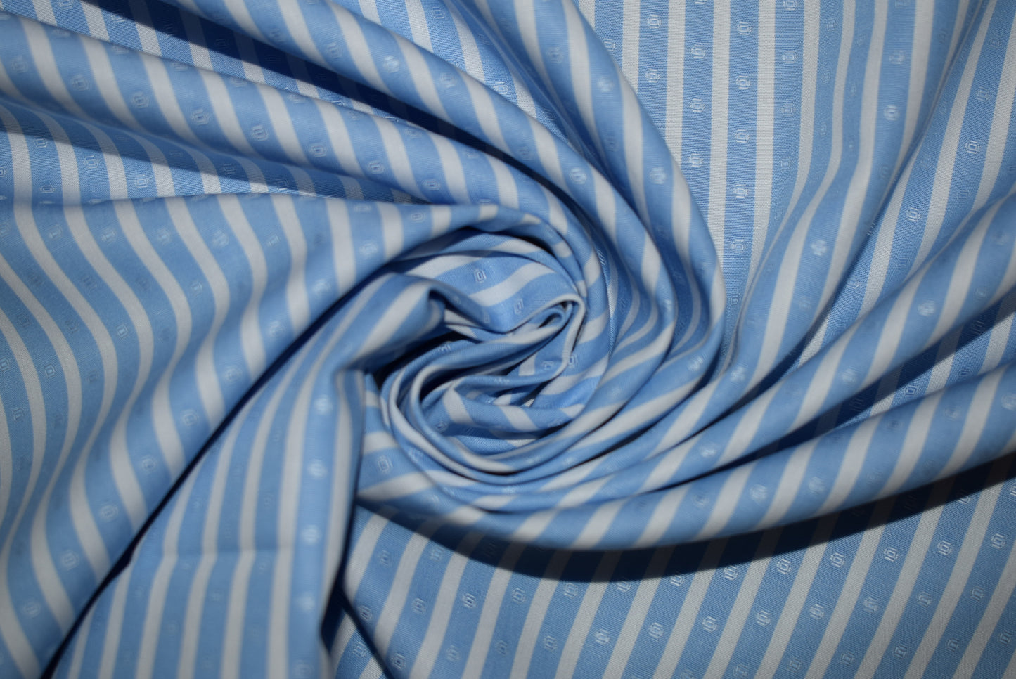 Blue/White Dobby Shirting