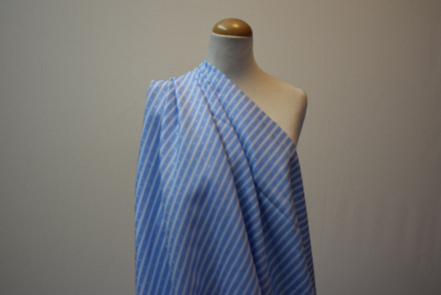Blue/White Dobby Shirting