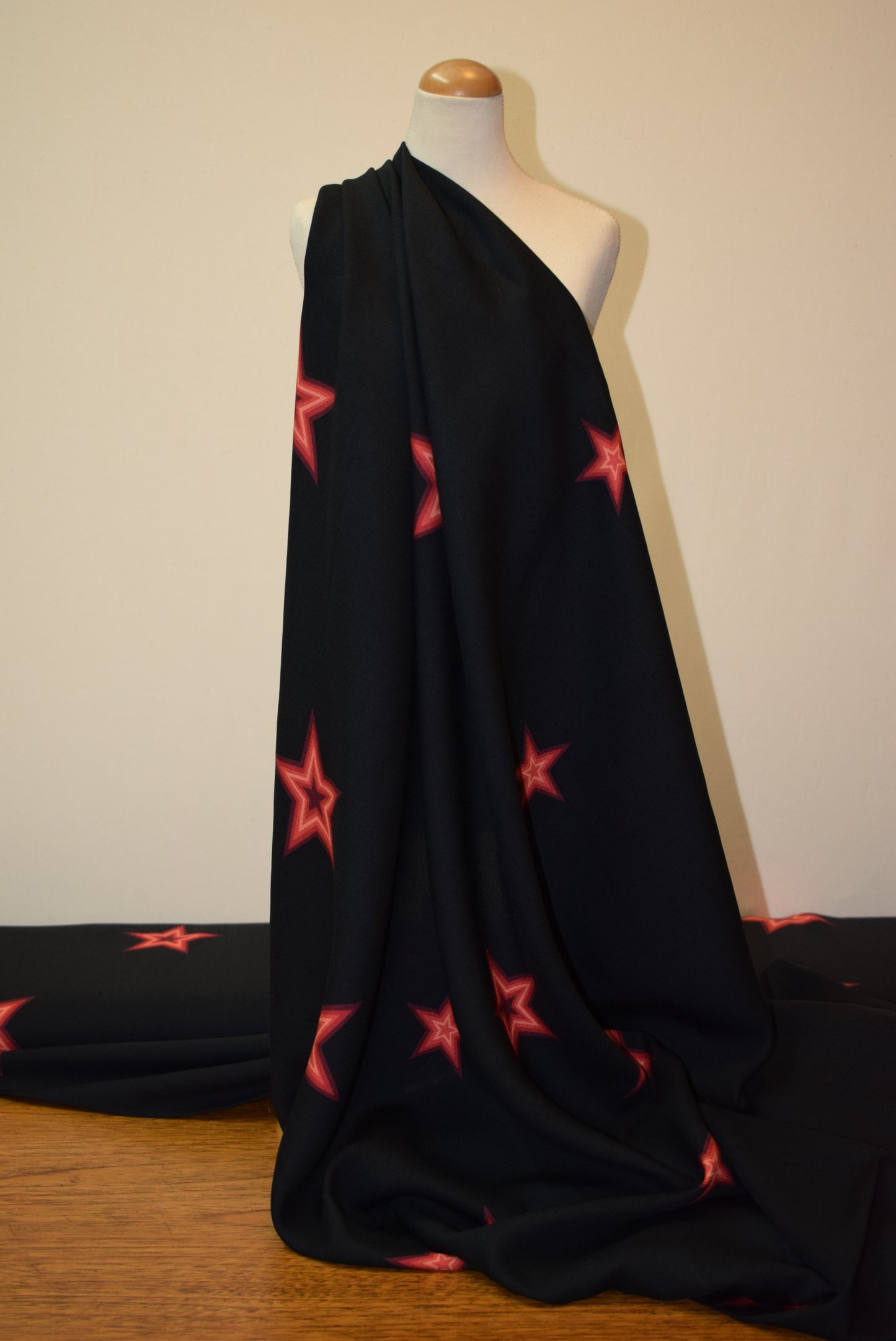Red Star on Black