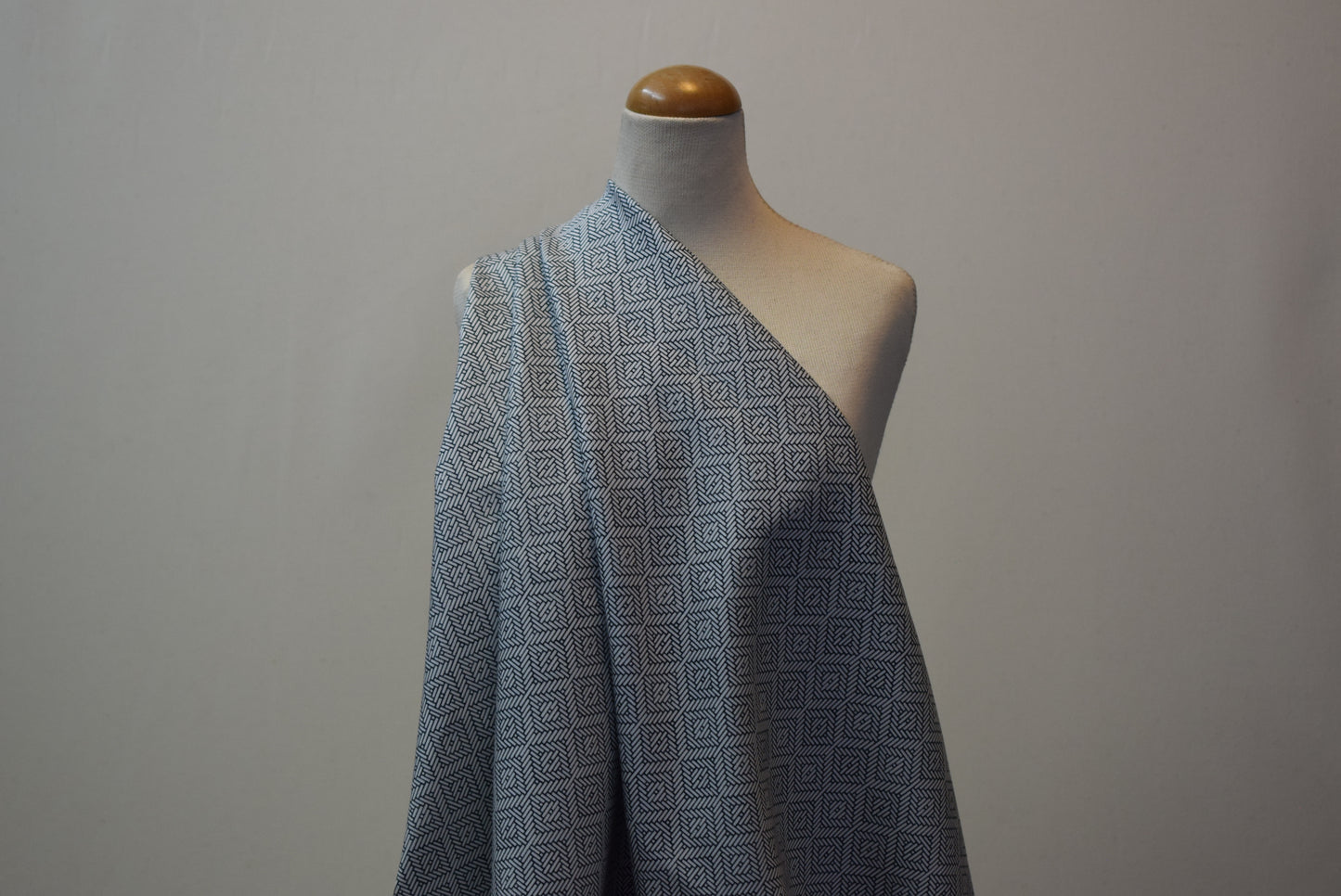 'Geo' Diamond Weave Print