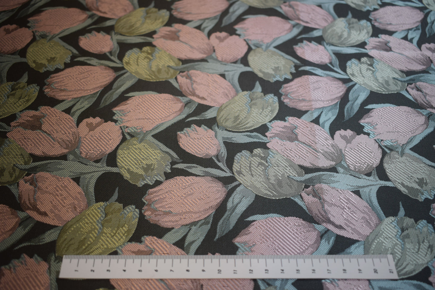 Tulip Jacquard Rose & Mint