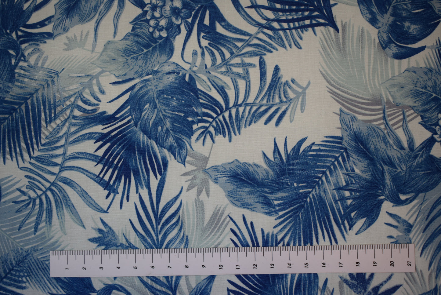 'Palm Silhouette' - Blue